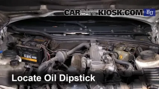 1994 Ford Scorpio GL 2.0L 4 Cyl. Huile Vérifier le niveau de l'huile